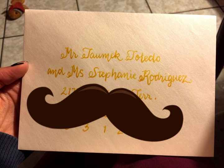 Calligraphy envelopes arrived!!!! **UPDATE*** in comments