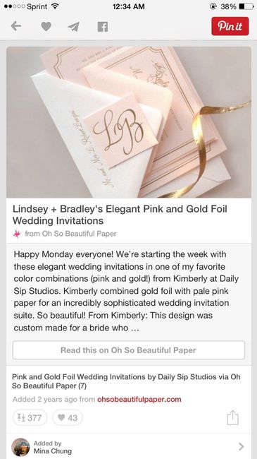 Those That Did Custom Invitations...