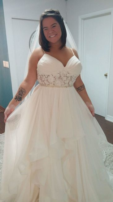 I said yes to the dress!