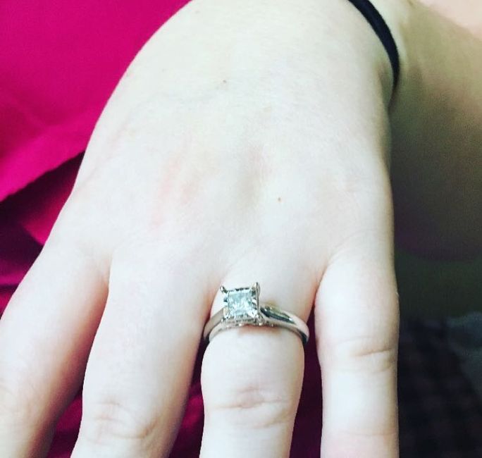 he proposed Today! Heres my Ring, Share yours :d - 1