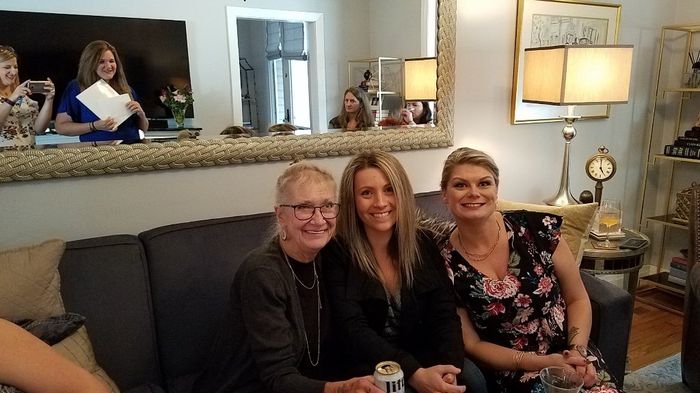 Mom, my sister, and I 