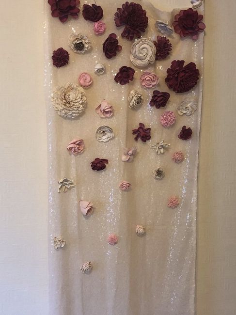 sparkly flower hanging thingy