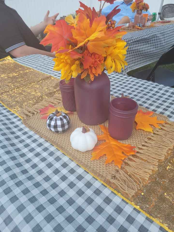 Fall Themed bbq Wedding Party! bas - 3