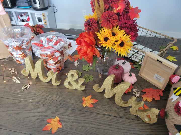 Fall Themed bbq Wedding Party! bas - 5