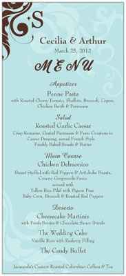 In The Process of Ordering Our Menus...