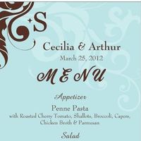 In The Process of Ordering Our Menus...