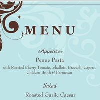 In The Process of Ordering Our Menus...