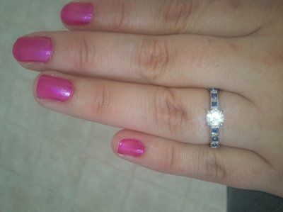 How did he propose & Show off dem raaangs!