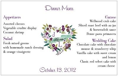 My Menu Card *pic*