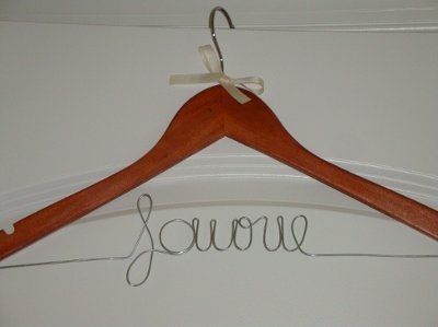 my $5.95 Bridal Hangers