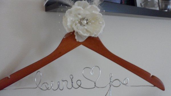 my $5.95 Bridal Hangers