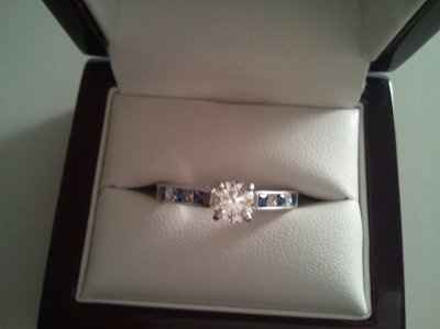 How did he propose & Show off dem raaangs!