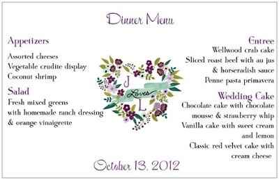 My Menu Card *pic*