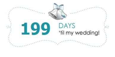 199 days left!!!!!!!!!!!!October brides check-in!