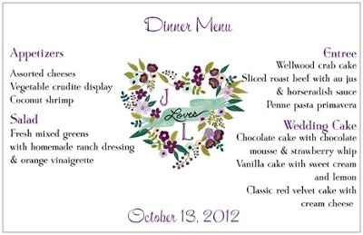 My Menu Card *pic*