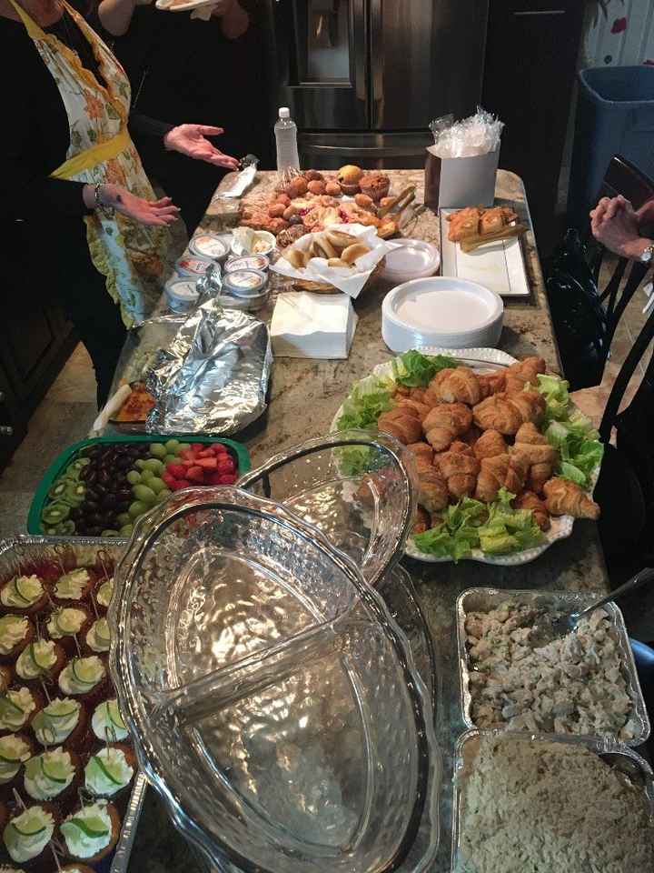 Some of the food.