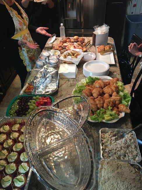Some of the food.