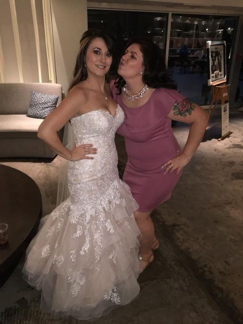 This is the best picture I have right now of my full dress.