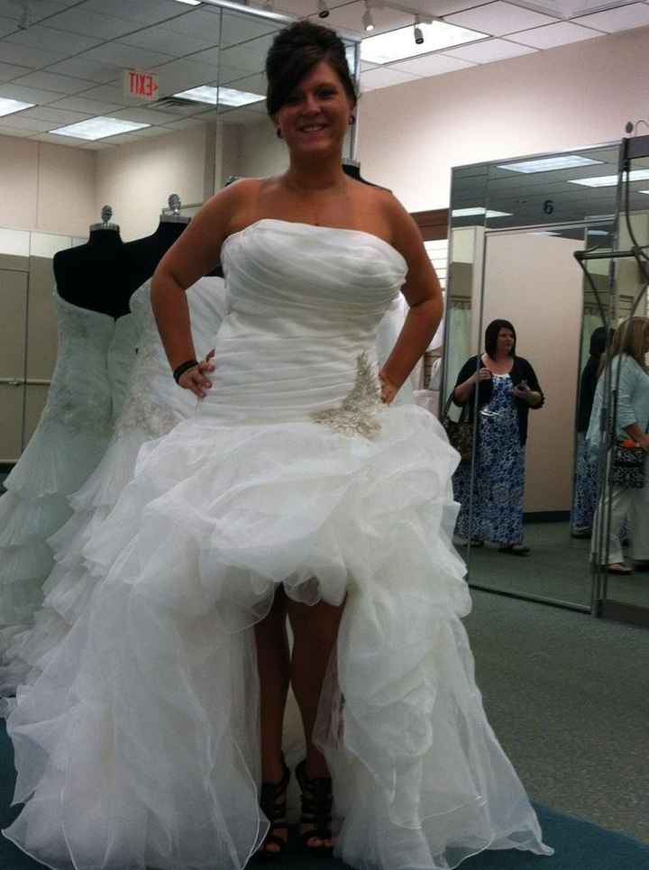 David's Bridal dress that blew me away