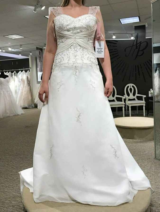I said yes to the dress!
