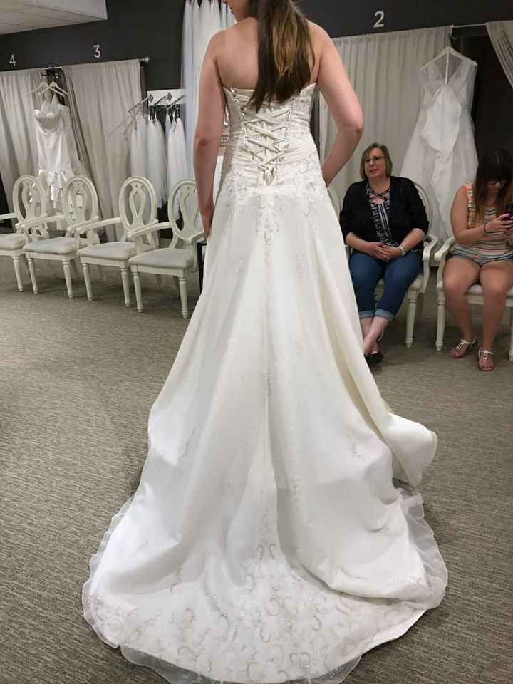 I said yes to the dress!