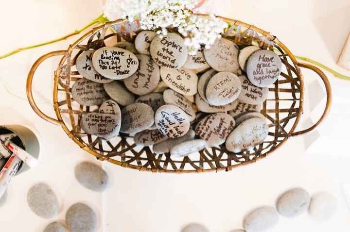 What are you doing for your guestbook?