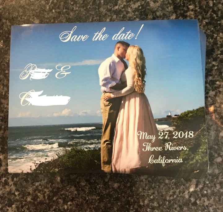 Save the date magnets