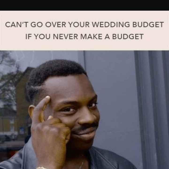 How many of you went over budget?