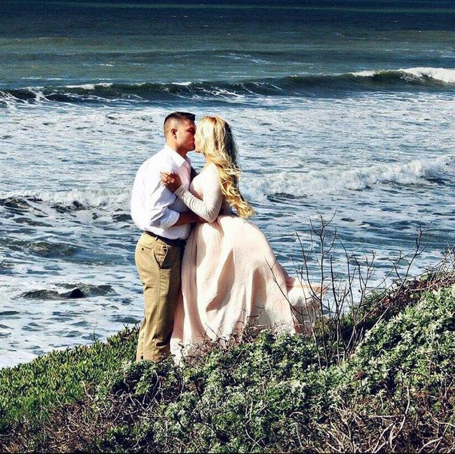 What season did you take engagement pics?