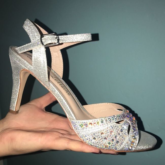I bought my wedding shoes!