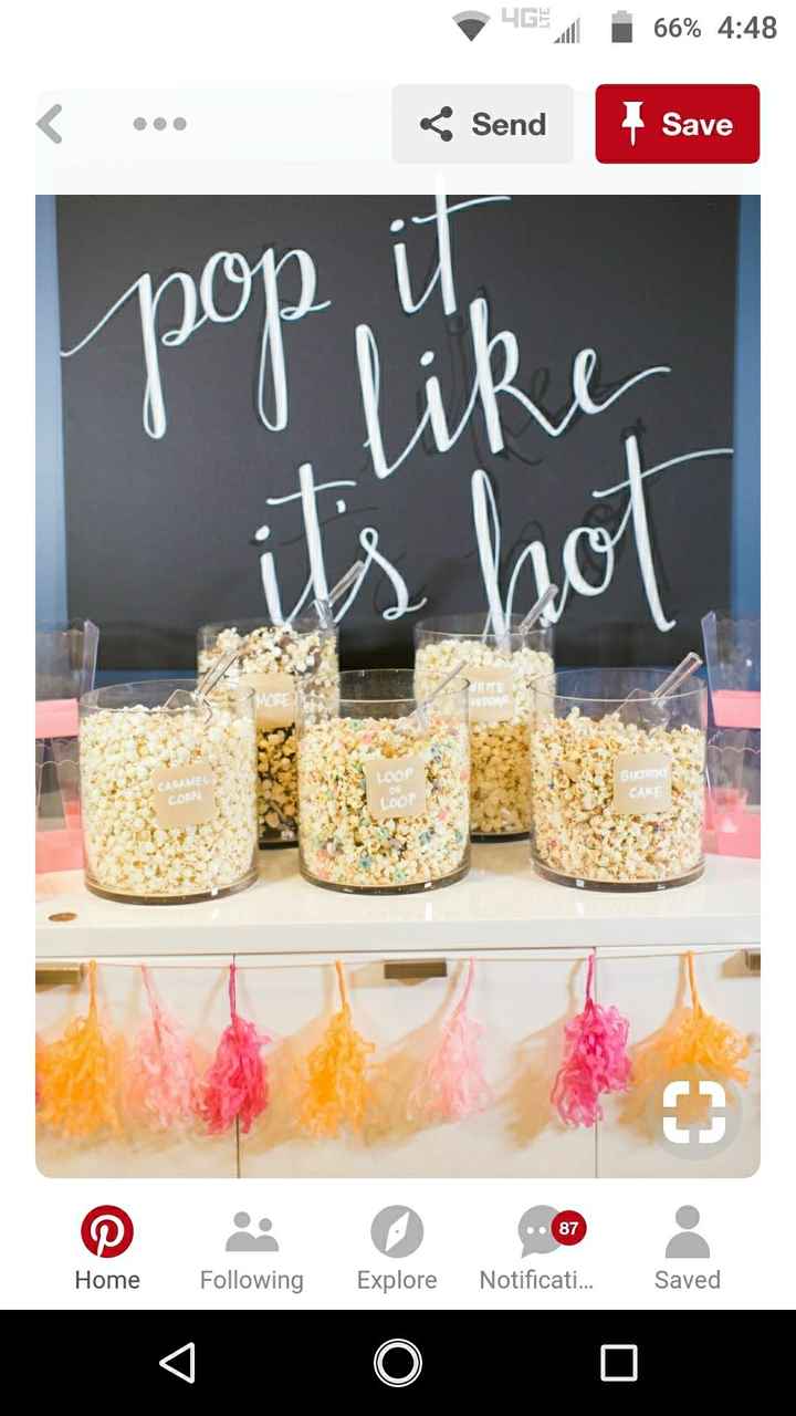 Popcorn bar containers - 1