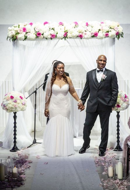 I now introduce to you Mr. and Mrs. Lockett