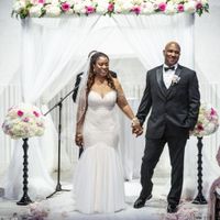 I now introduce to you Mr. and Mrs. Lockett