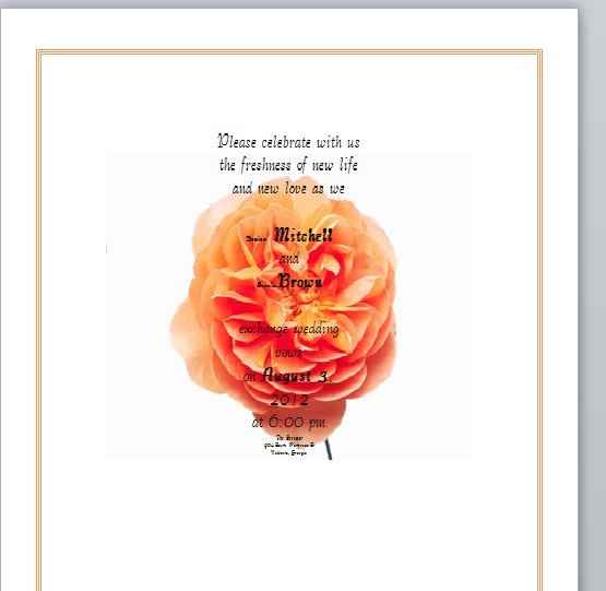 DIY creations! Possible invitations