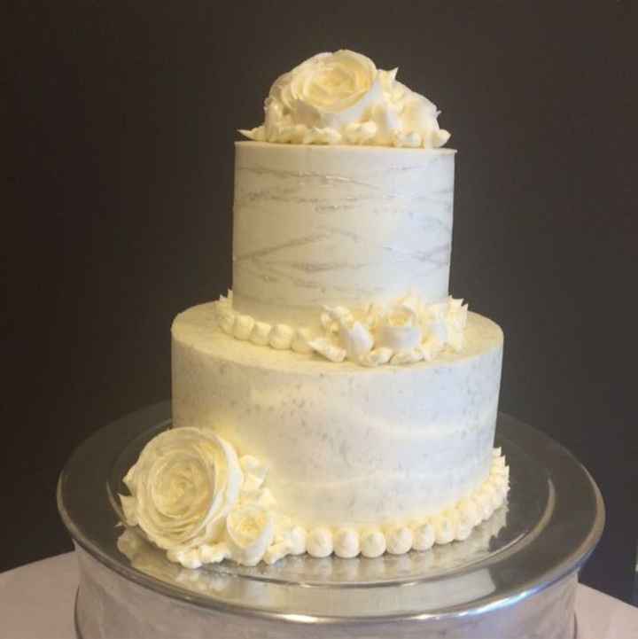 Deposit down for wedding cake !!
