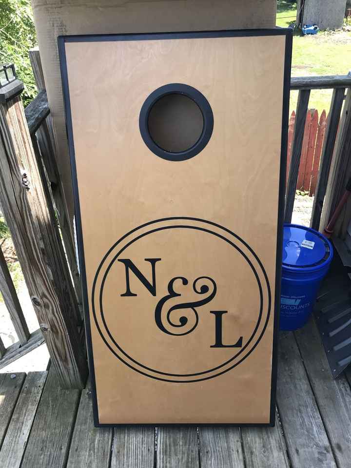 Cornhole boards!