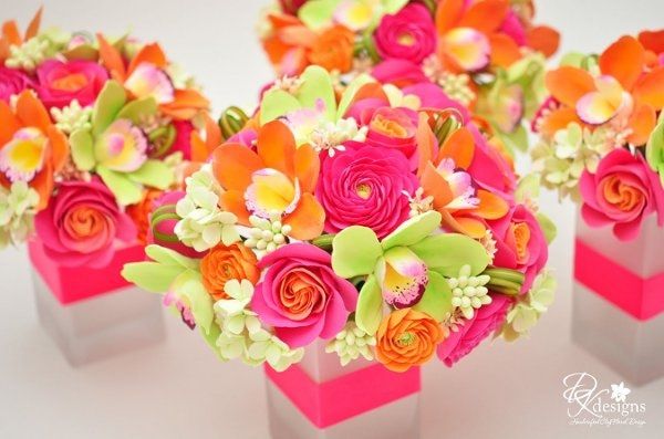Tables and centerpieces