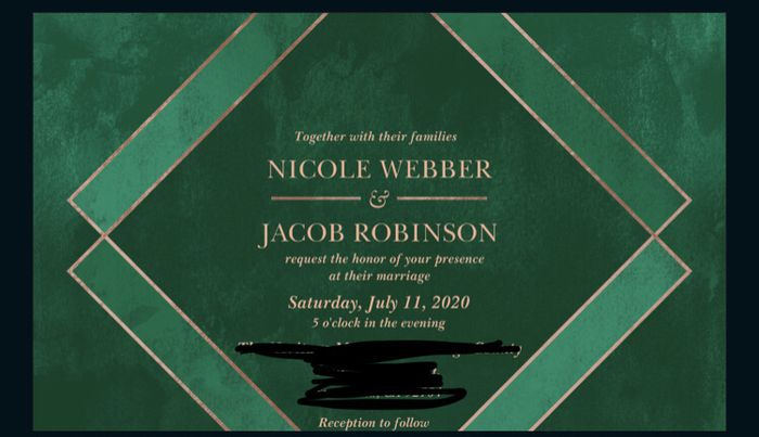 Show me your invitations! 8