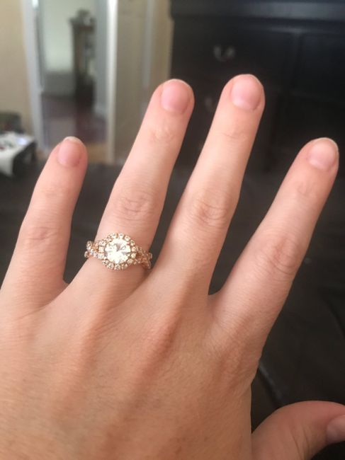 Natural nails ring pictures 7