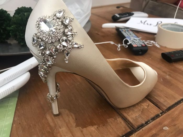 Wedding day shoes 3