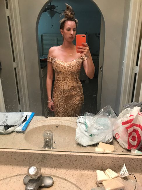 Gold/champagne bridesmaid dress?!? 1