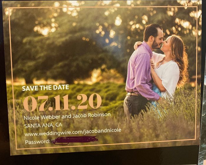 Save-the-date Magnets 2