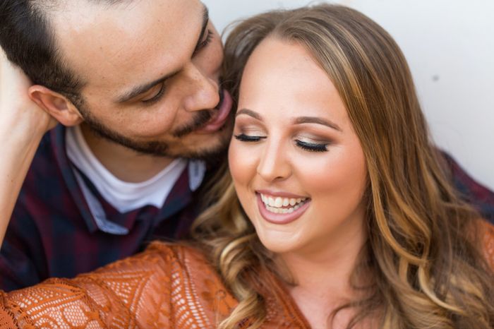 Engagement Photos - Natural or Dramatic Makeup? 2