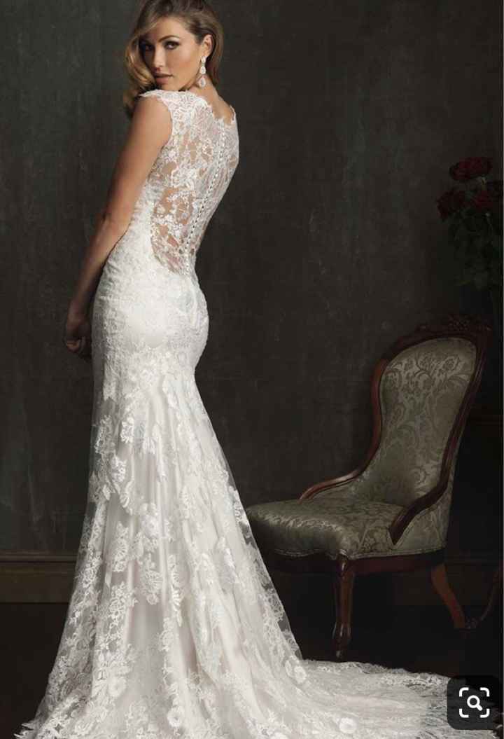Inspiration dresses vs. Real dress - 3