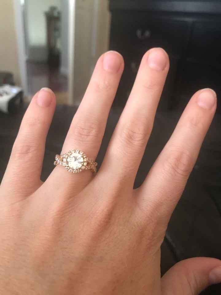 Natural nails ring pictures - 1