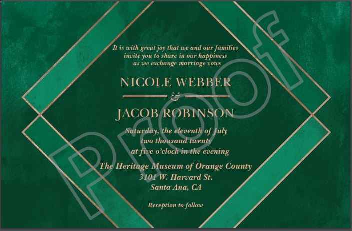 Invitation Proof