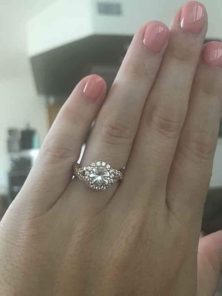 Ring post! Bonus if there’s fur babies involved! - 1