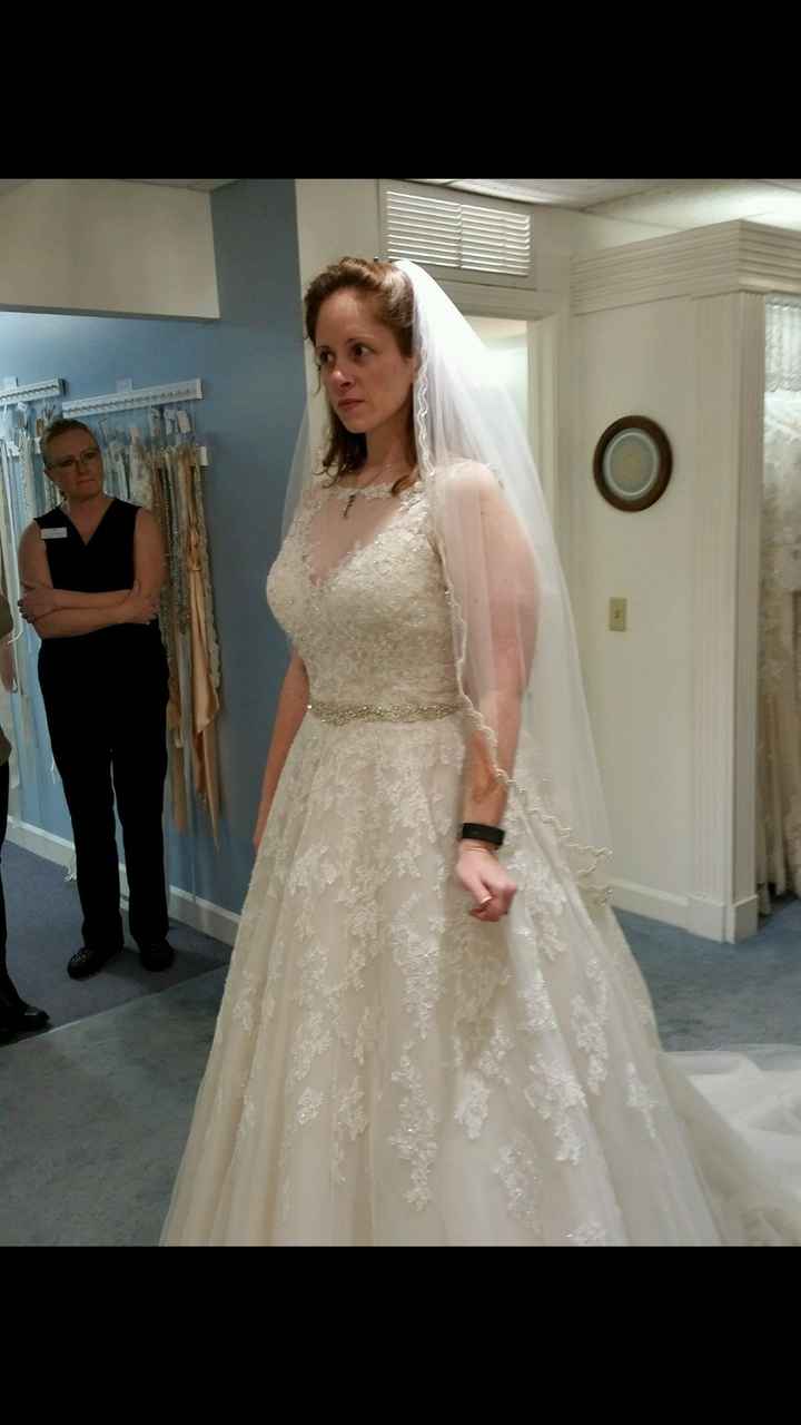 Another random "YAY, my dress is in" post