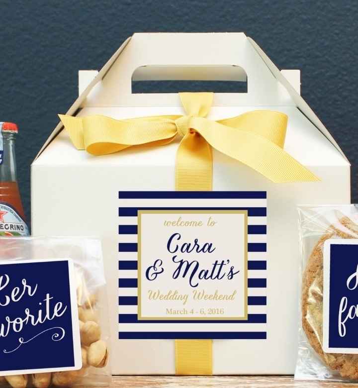 Diy hotel welcome bags