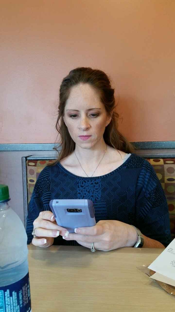Hair/Make Up Trial Today! Thoughts Please!! Pic Heavy